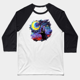 The Haunting of van Gogh with border Baseball T-Shirt